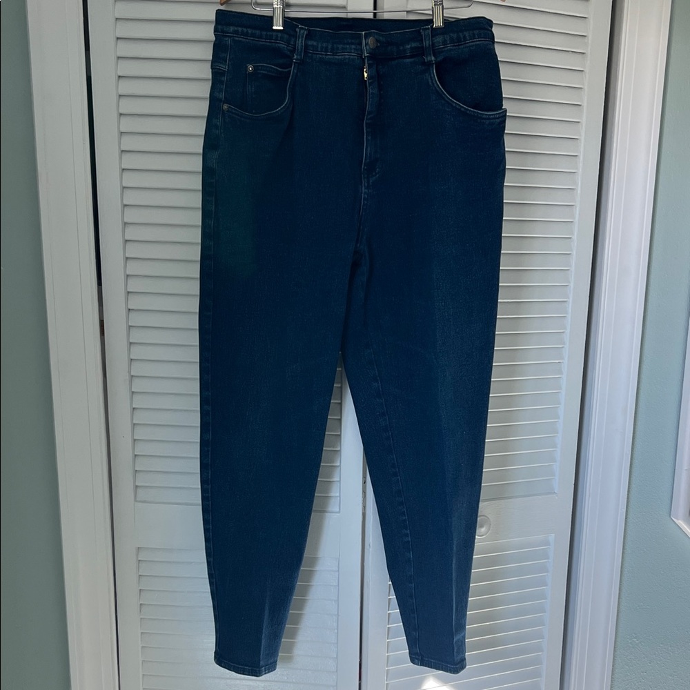 Cherokee High Rise Dark Blue Women's Jeans